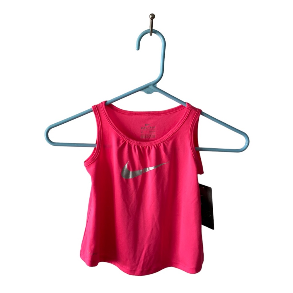 🔥5 for $20🔥 Nike Dri-Fit 18Mo Hot Pink Tank Top NWT